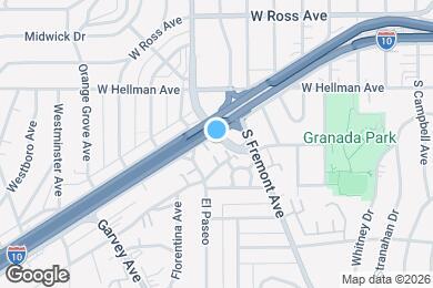 Map image of the property - 2538 W Ramona Rd