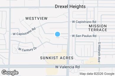 Map image of the property - 6314 S Cardinal Ave