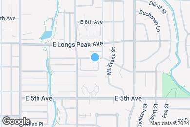 Map image of the property - Trail Ridge Flats and Townhomes