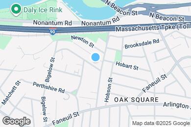 Map image of the property - 208 Bigelow St