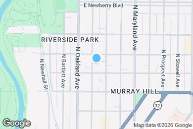 Map image of the property - 2568 N Cramer St