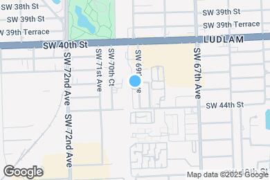 Map image of the property - 4256 SW 69th Ave