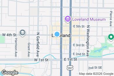 Map image of the property - 122 E 4th St
