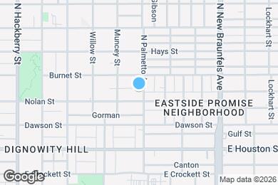 Map image of the property - 711 N Palmetto