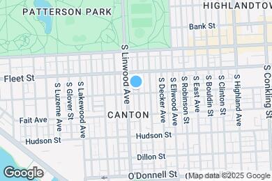 Map image of the property - 646 S Curley St
