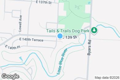 Map image of the property - 7002 E 140th Terrace