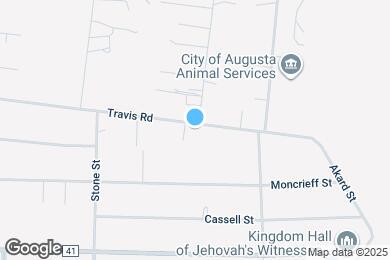 Map image of the property - 2218 Travis Rd