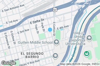 Map image of the property - 605 Nino Aguilera St