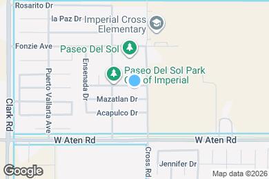 Map image of the property - 207 San Felipe Dr