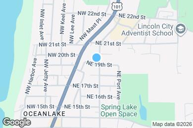 Map image of the property - 1771 NE 19th St
