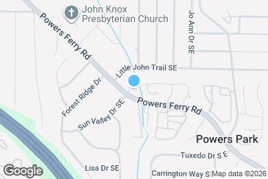 Map image of the property - 586 St James Walk SE