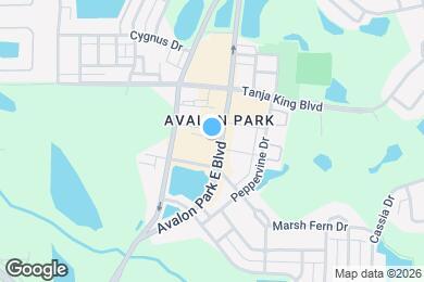 Map image of the property - 3716 Avalon Park E Blvd