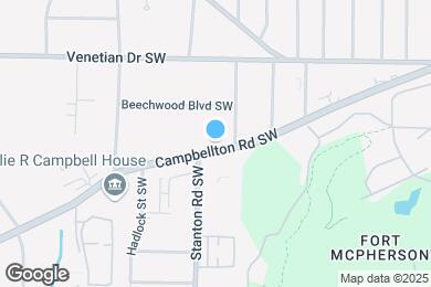 Map image of the property - Room in Apartment on Campbellton Rd SW