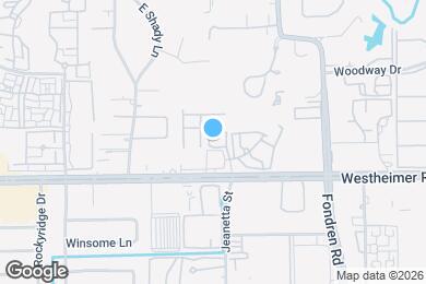 Map image of the property - 9200 Westheimer Rd