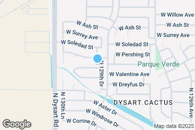 Map image of the property - 12906 W Valentine Ave