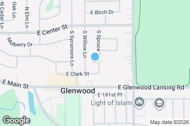 Map image of the property - 108 S Spruce Ln