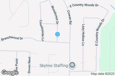 Map image of the property - 225 Woodcrest Dr