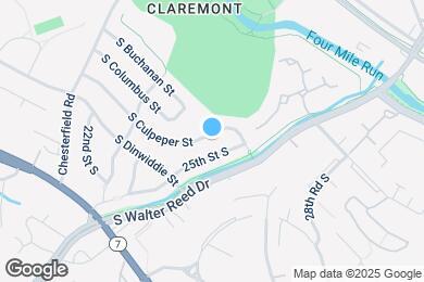 Map image of the property - 2444 S Culpeper St