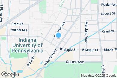 Map image of the property - The Cottages on Campus