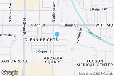 Map image of the property - 4909 E Bermuda St