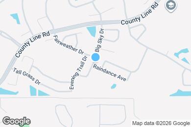 Map image of the property - 1142 Big Sky Dr