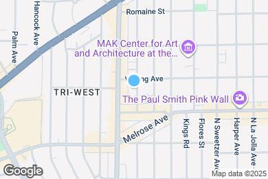 Map image of the property - 737 N Alfred St