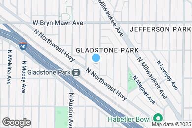 Map image of the property - 5458 N Marmora Ave