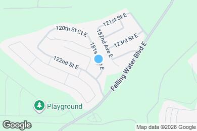 Map image of the property - 12122 181st Ave E