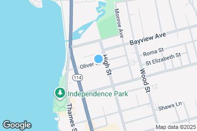 Map image of the property - 50 Oliver St