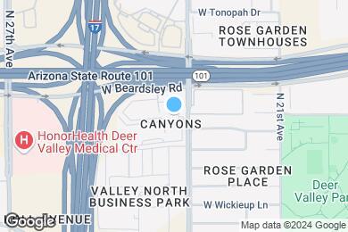 Map image of the property - Element Deer Valley