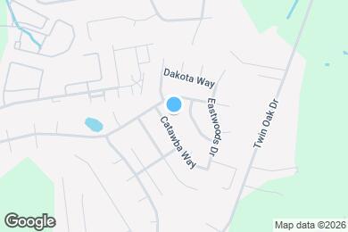 Map image of the property - 1238 Catawba Way