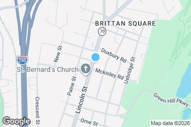 Map image of the property - 249 Lincoln St