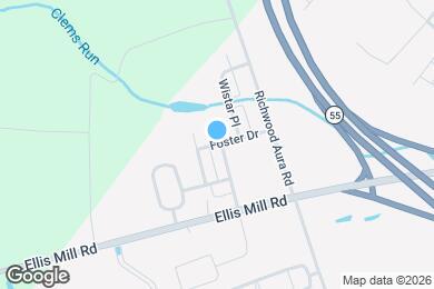 Map image of the property - 527 N Palace Dr