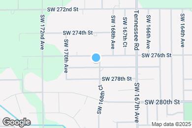 Map image of the property - 16881 SW 277th St