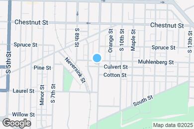 Map image of the property - 408 S 9th St