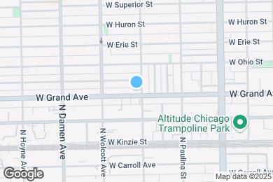 Map image of the property - 1806 W Grand Ave