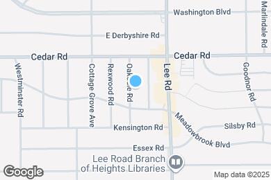 Map image of the property - 2201 Oakdale Rd