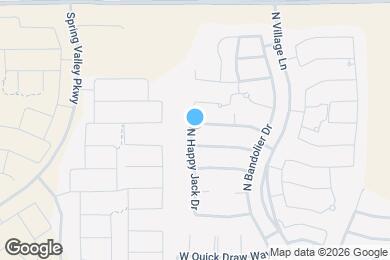 Map image of the property - 2653 W Sunset Way