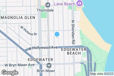 Map image of the property - 5733 N Winthrop Ave
