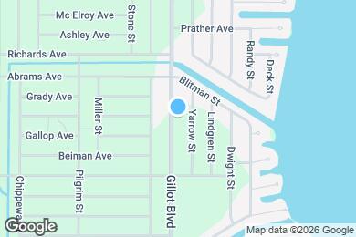 Map image of the property - 3522 Gillot Blvd