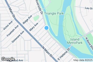 Map image of the property - 1603 Riverside Dr