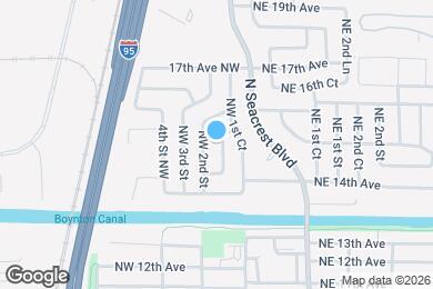 Map image of the property - 1491 NW 1st St