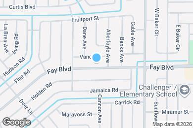 Map image of the property - 5190 Fay Blvd