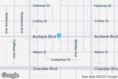Map image of the property - 13900 Burbank Blvd