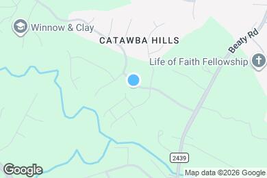 Map image of the property - 3917 Catawba Hills Dr
