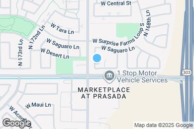 Map image of the property - 15415 N 170th Ln