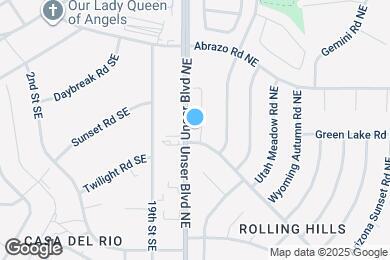 Map image of the property - 105 Prestige Way NE