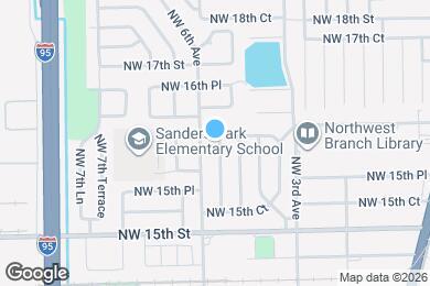 Map image of the property - 1589 NW 5th Ave