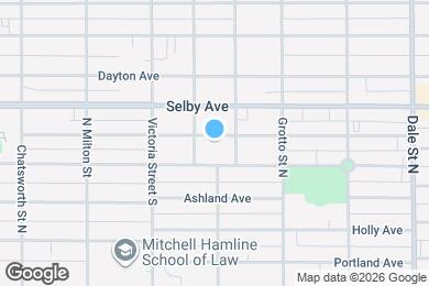 Map image of the property - 800 Hague Ave