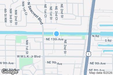 Map image of the property - 211 NE 13th Ave